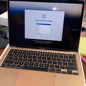 Apple MacBook Gold Chiclet Keyboard Laptop